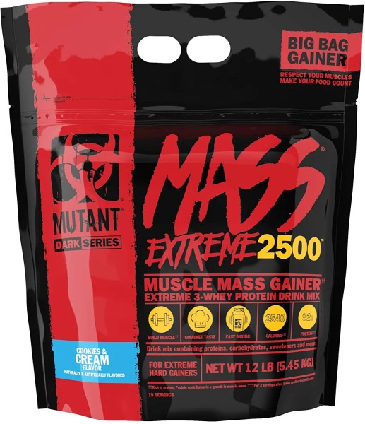 Mutant Mass Extreme 2500 Weight Gainer 5,45 kg