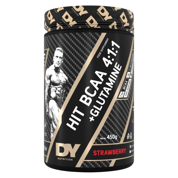 Dorian Yates DY Nutrition HIT BCAA 4:1:1 + Glutamin 450 g
