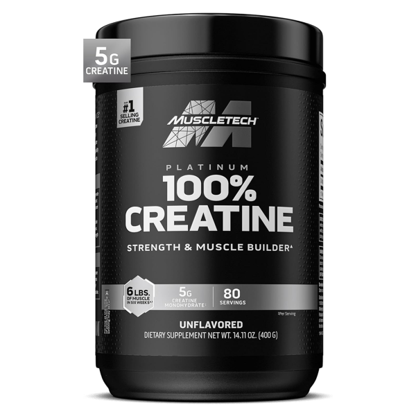MuscleTech Platinum 100% Creatine 400 g Kreatin Monohydrat