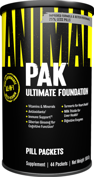 Universal Animal Pak 44 packs
