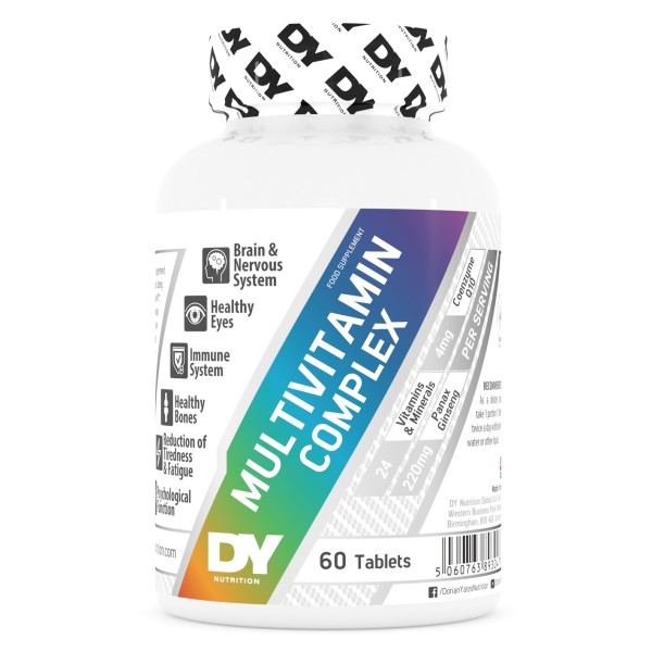 Dorian Yates DY Nutrition Multivitamin Komplex 60 Tabletten