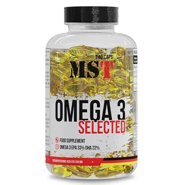 MST Omega 3 Selected Fettsäuren 240 Kapseln