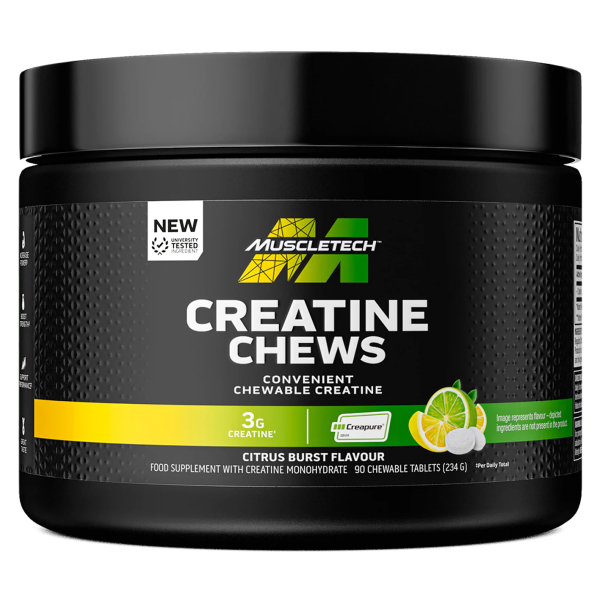 MuscleTech Creatine Monohydrate Creapure® 90 Kautabletten
